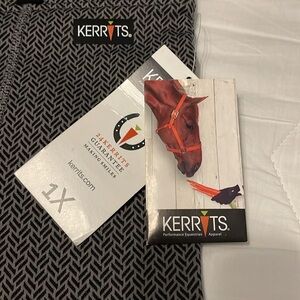 NWT Kerrits Fleece Performance Tights in Steel Grey, Size 1X.